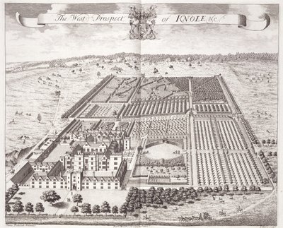 The West Prospect of Knole, from 